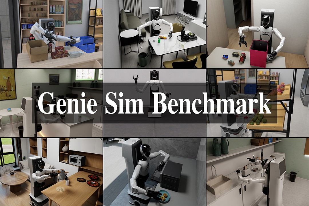 再掀开源浪潮！球速机器人发布并开源仿真评测工具Genie Sim Benchma...